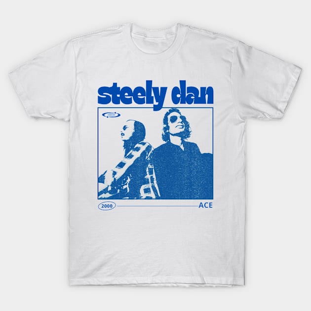 Steely Dan  Retro Yacht Rock Fan Design T-Shirt by Kinanti art